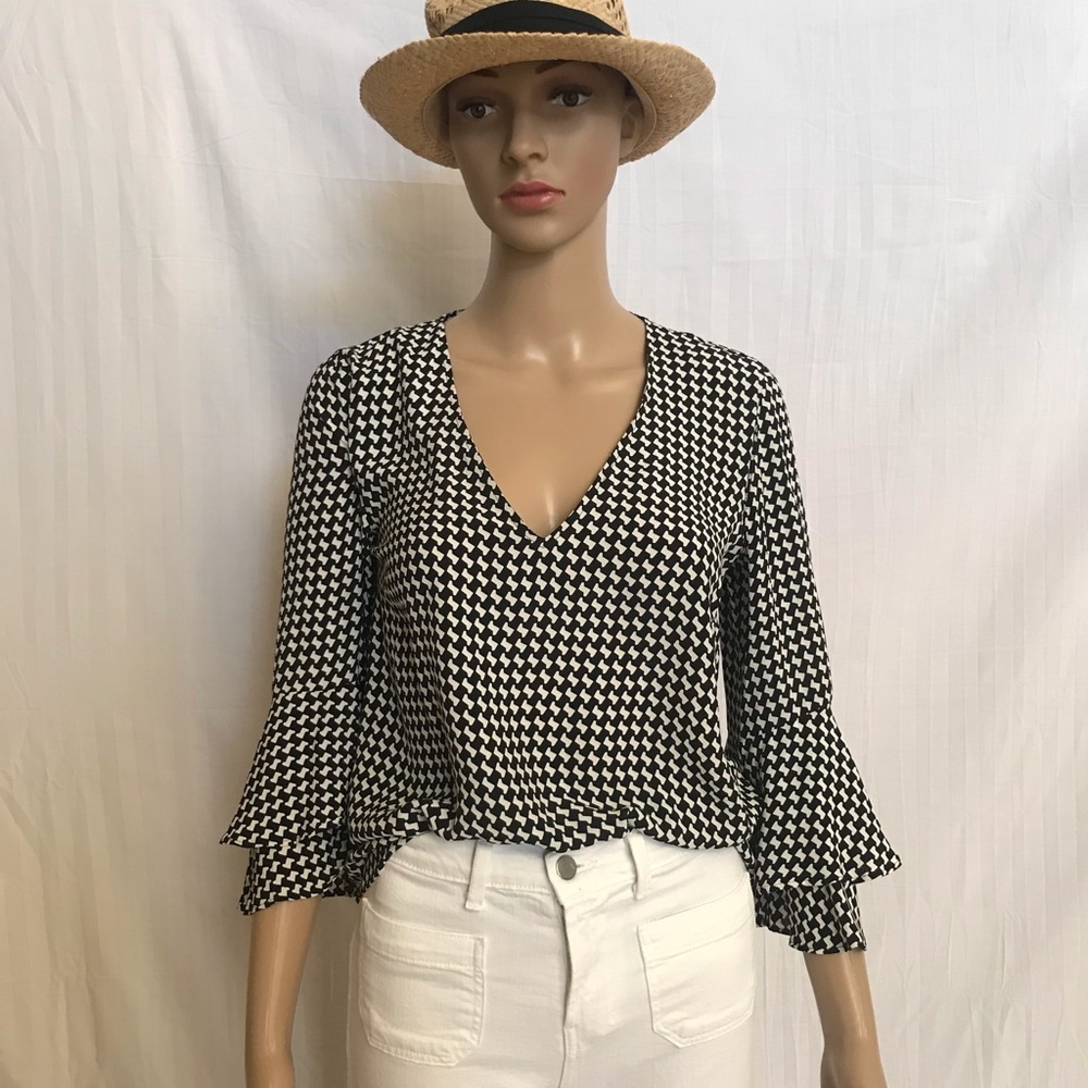 Zara boho lightweight stylish top